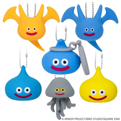 -PRE ORDER- Dragon Quest 3D Silicone Monster Key Chain Slamichi ga Arawareta! Ver. [BLIND BOX]