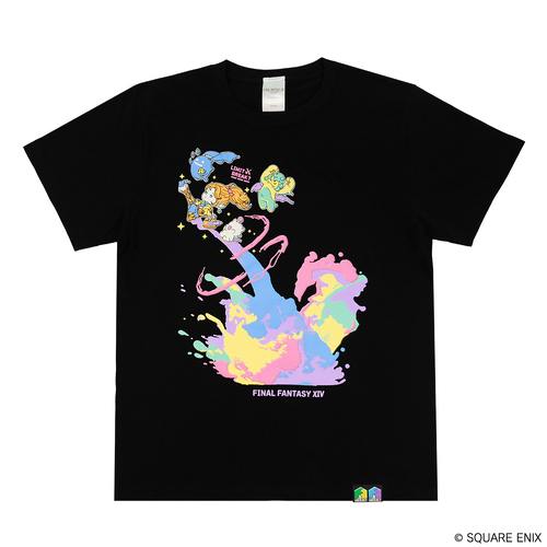 -PRE ORDER- Final Fantasy XIV T-shirt Pictomancer Black (L Size)