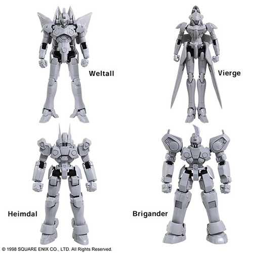 -PRE ORDER- Structure Arts 1/144 Scale Plastic Model Kit Series Vol. 1 (Set of 4) [MODEL KIT]