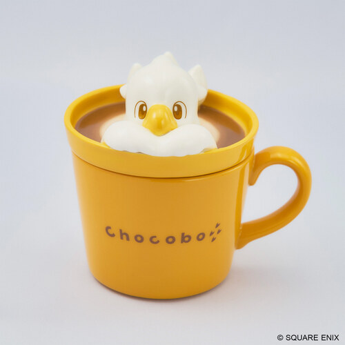 -PRE ORDER- Final Fantasy Latte Art Figure Mug Chocobo