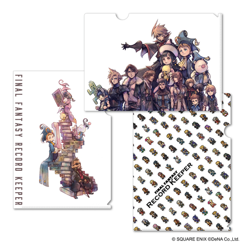 -PRE ORDER- Final Fantasy Record Keeper Clear File Set