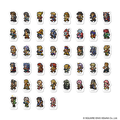 -PRE ORDER- Final Fantasy Record Keeper Flake Sticker Vol. 2