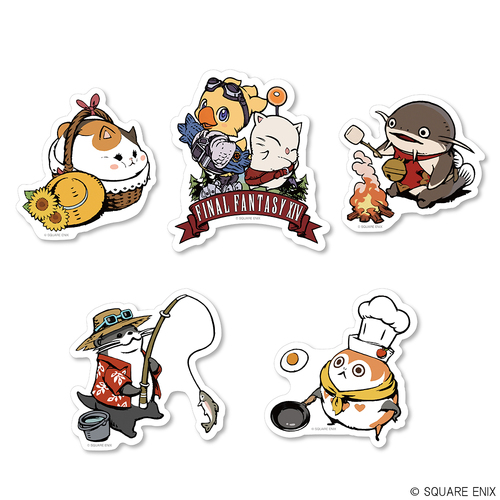 -PRE ORDER- Final Fantasy XIV Outdoor Sticker Set