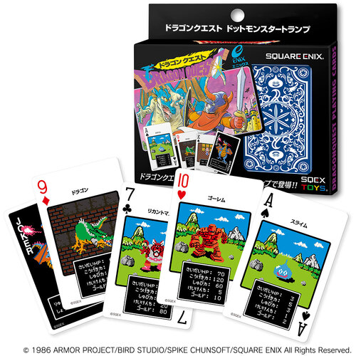 -PRE ORDER- Dragon Quest Dot Monster Playing Cards