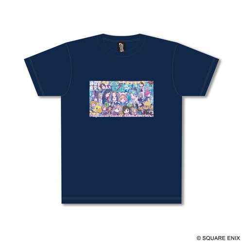 -PRE ORDER- #SQkawaii Sounds Final Fantasy T-shirt Navy