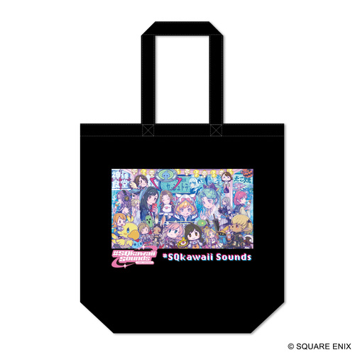 -PRE ORDER- #SQkawaii Sounds Final Fantasy Tote Bag Black