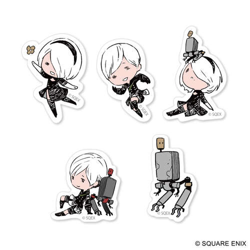 -PRE ORDER- Nier:Automata Sticker Set Mini Character