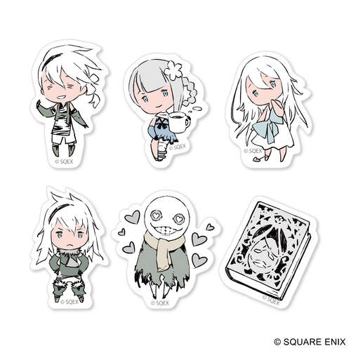 -PRE ORDER- Nier Replicant Ver. 1.22474487139... Sticker Set Mini Character