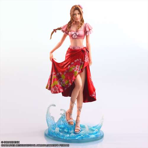 -PRE ORDER- Final Fantasy VII Rebirth Static Arts Aerith Gainsborough -Swimsuit Ver.-