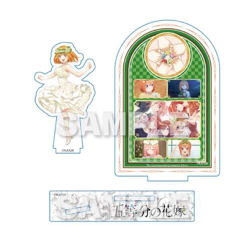 Scene Picture Acrylic Mascot Movie Memorial Ver. Yotsuba Nakano