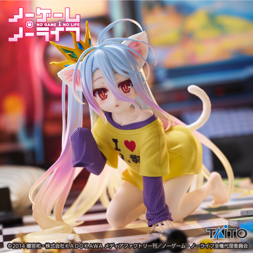 -PRE ORDER- Desktop Cute Figure Shiro Cat Ear T-shirt ver.