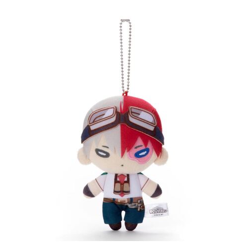 Nitotan My Hero Academia Field Training Plush with Ball Chain Todoroki Shoto