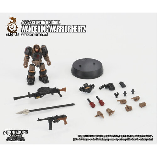 -PRE ORDER- ARC-48 1/35 Scale Skeleton Brigade Wandering Warrior Hertz