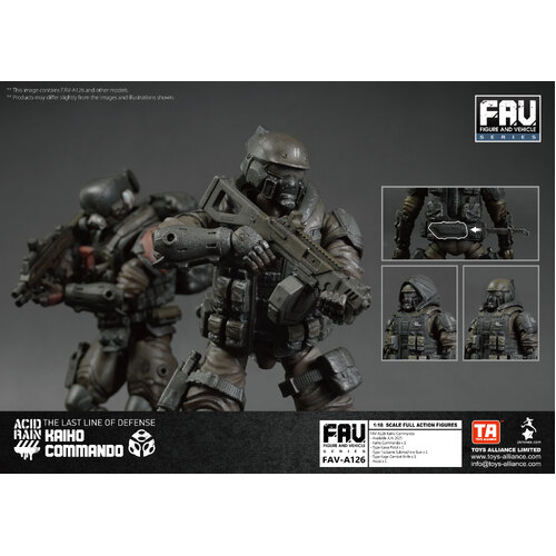 -PRE ORDER- 1/18 Scale Fav-A126 Kaiho Commando