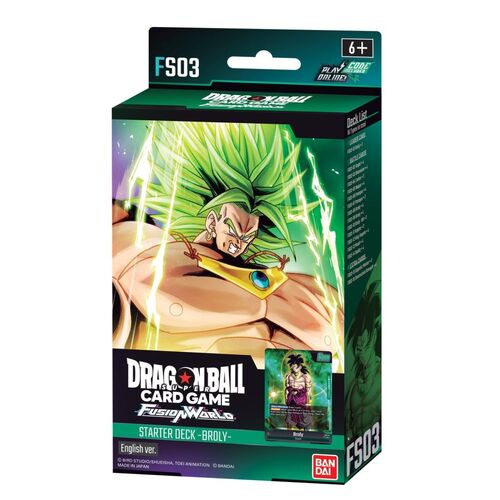 Dragon Ball Super Card Game Fusion World Starter Deck: Broly [FS03] [TCG]