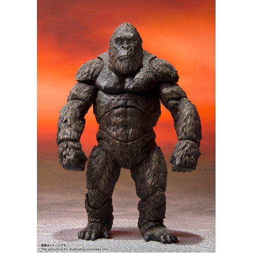 S.H.MonsterArts Kong From Movie [Godzilla Vs. Kong] (2021)