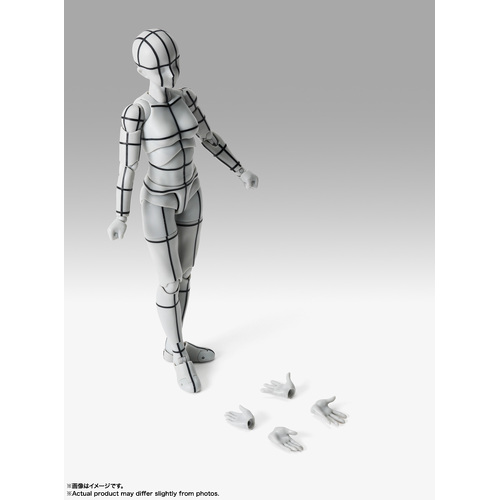 -PRE ORDER- Body-Chan Sports S.H.Figuarts Edition Wire Frame (Gray Color Ver.)