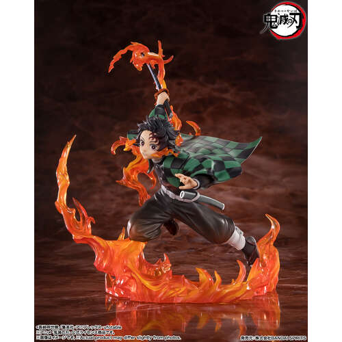 -PRE ORDER- FiguartsZERO Tanjiro Kamado Kyojuro Rengoku's Sword Guard Ver.